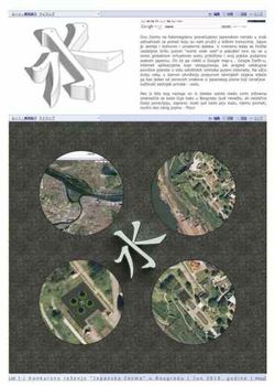 Konkurs Japanska cesma Kalemegdan google map Earth pogled mizu